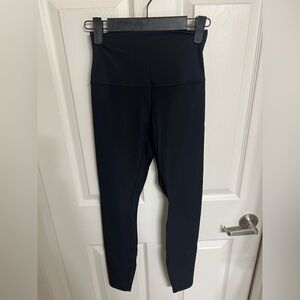 Lululemon Ribbed Align Leggings- High Rise 28”, Size 4